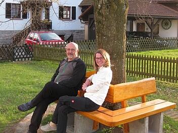 Alfred Schuhmann und 2. Bürgermeisterin Beatrix Lieb.  Foto: Jürgen Lieb