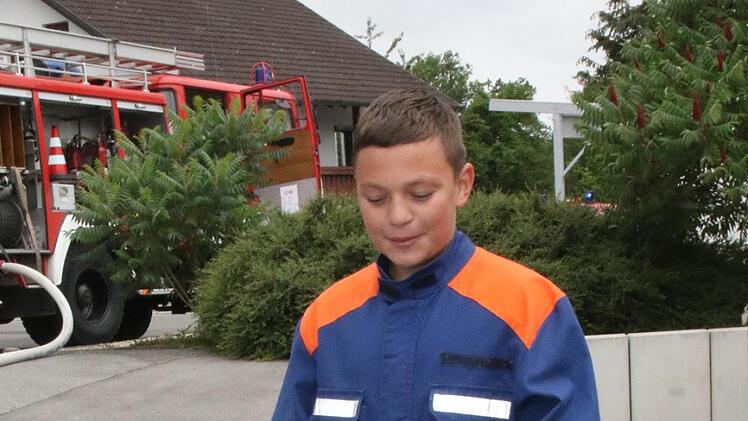 Die Feuerwehrjugend wurde für die Atemschutzüberwachung eingesetzt. Foto: Michael Stelzner