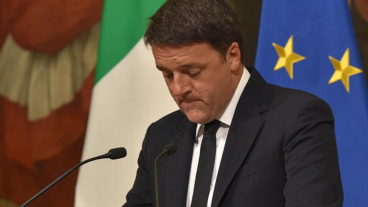 Matteo Renzi, Italiens Ministerpräsident, sagt, die einzige, die Putin auf Augenhöhe begegnen könne, sei Angela Merkel.
