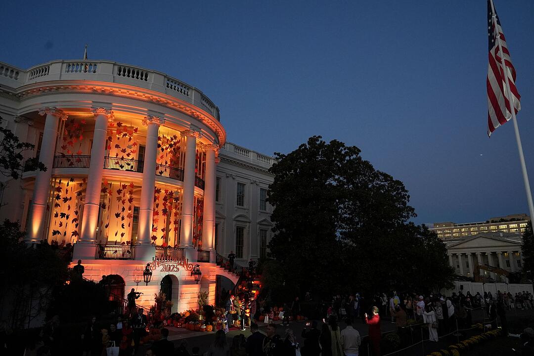 Halloween in den USA - Weißes Haus