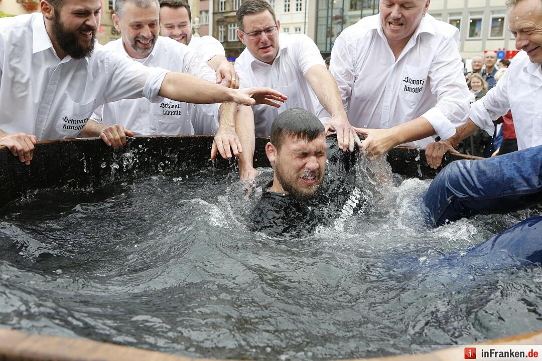 Gautschfeier 2015 der Mediengruppe Oberfranken in Bamberg