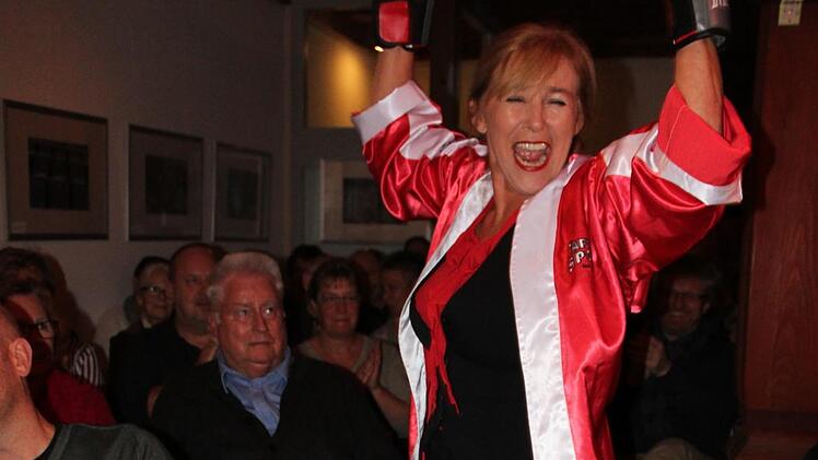 Einzug einer Box-Legende: Fanny aus München. Foto: Häggberg