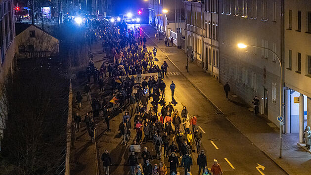 Rund 2.000 Teilnehmer bei Corona-Protest in Bamberg