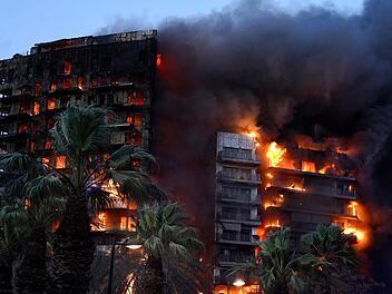Großbrand in Valencia
