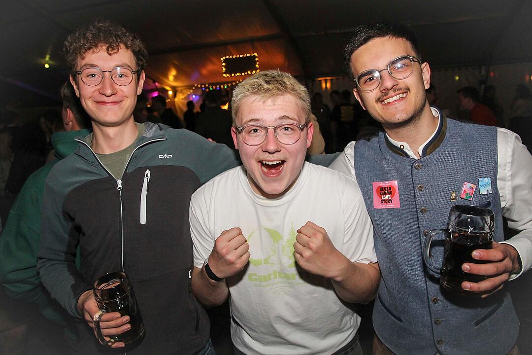 Die Partyband "highline" sorgte f&uuml;r gute Stimmung.
