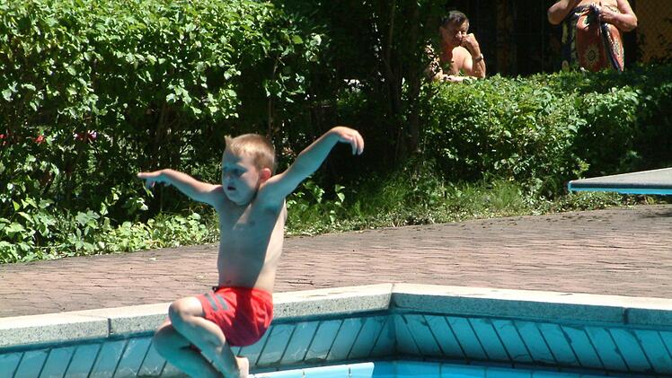 Auch ganz junge Teilnehmer fehlten nicht.Hans Franz