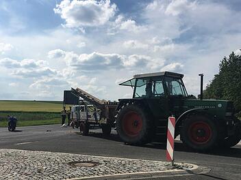 Am Dienstag hat sich in Unterfranken ein schwerer Unfall ereignet. Foto: Paso/News5