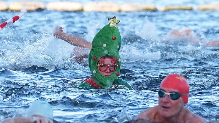 Weihnachtsbaden in London