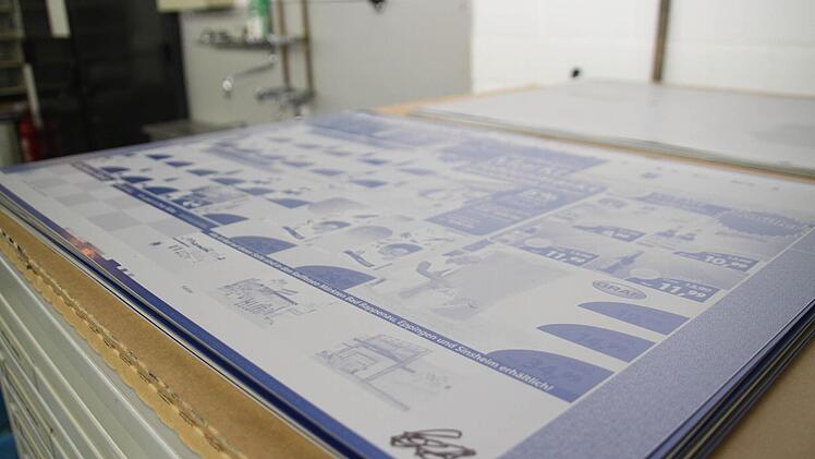 Bei der Druckereiführung bei Baumann Druck können die Besucher hinter die Kulissen schauen. Foto: Jennifer Hauser