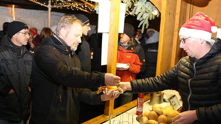 Bratwürste vom Weihnachtsmann