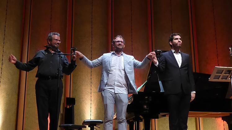 Geschafft: Axel Bauni, Michael Pelzel und André Baleiro.