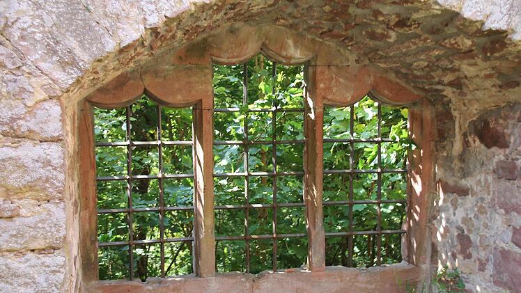 Fenster der Ruine Schönrain  Foto: Björn Kohlhepp