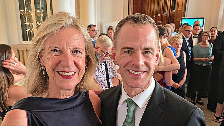 Intendanten unter sich: Katja Wildermuth vom Bayerischen Rundfunk und Alexander Steinbeis.Susanne Will
