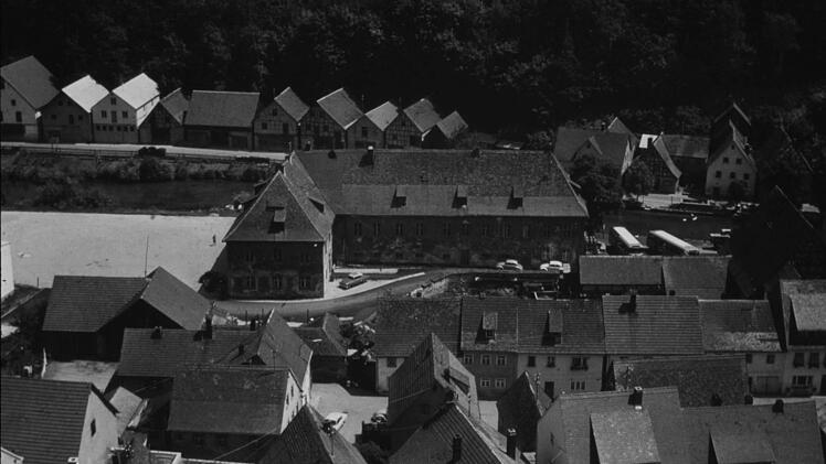 Das alte Waischenfelder Rentamt in einer Ansicht on oben. Foto: Archiv