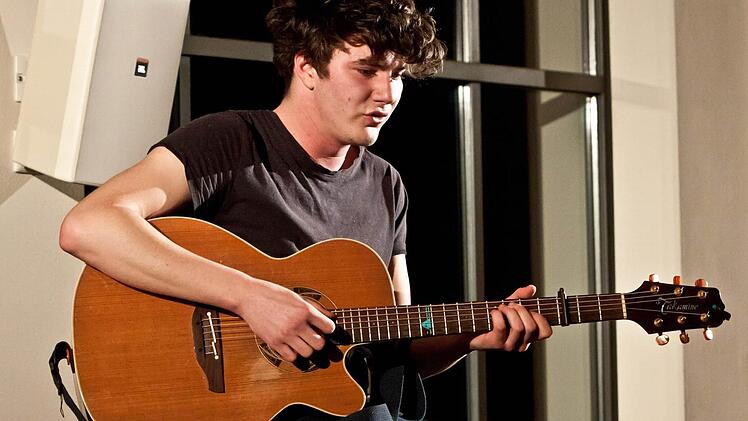 Julian Pollina gastierte erstmals in CoburgFoto: Jochen Berger