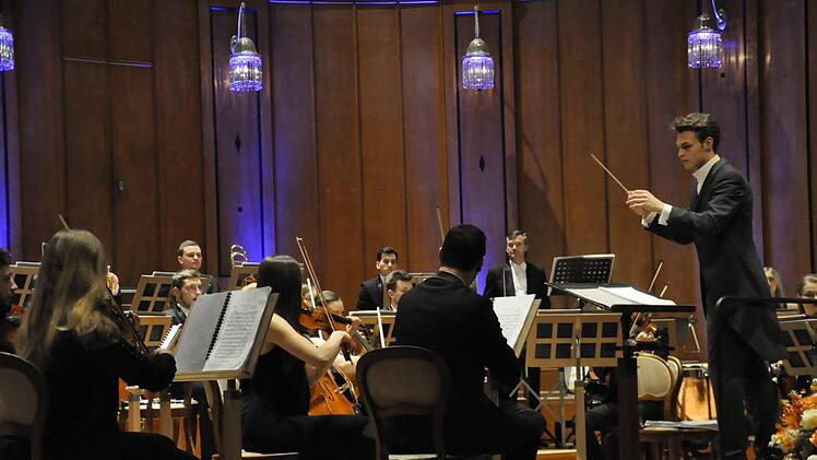 Die K&K Philharmoniker im Regentenbau von Bad Kissingen. Peter Klopf
