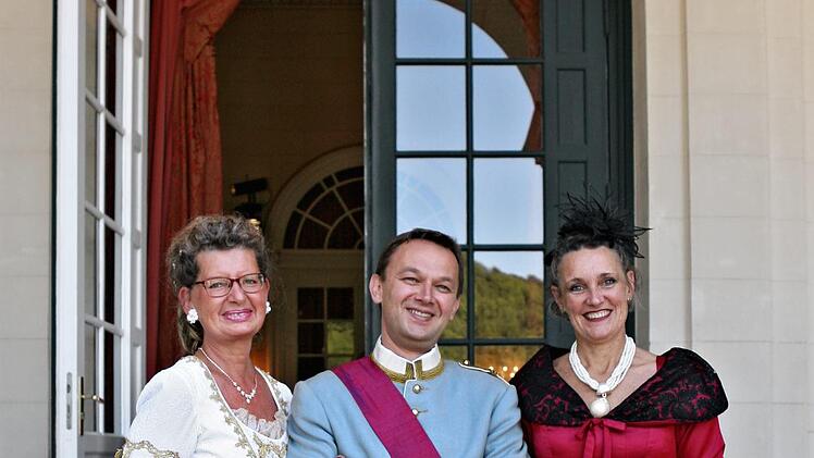 Charlotte Richter alias Lola Montez, Pavol Tkác alias König Ludwig I., Dr. Karin Ott alias Kaiserin Elisabeth. Kerstin Junker
