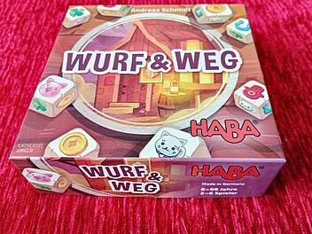 Spiele-Test "Wurf & Weg": So spielt sich das turbulente Würfelspiel
