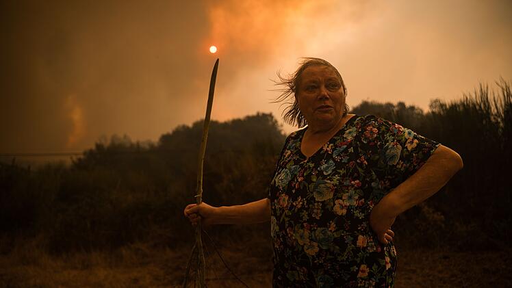 Waldbrände in Spanien