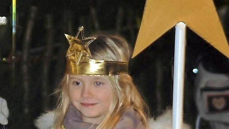 Ein bisschen Aufregung darf schon sein bei dem Engelchen Milena. Fotos: Gabi Arnold