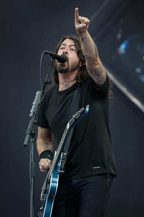 Die Foo Fighters bei Rock im Park 2018.