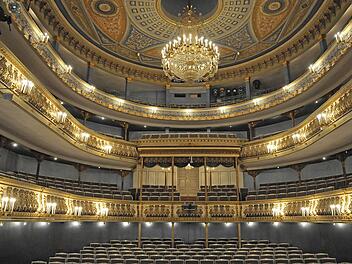 Der Zuschauerraum des Coburger Landestheaters. Eine Sanierung tut not. Foto: Andrea Kremper/CT-Archiv
