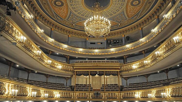 Der Zuschauerraum des Coburger Landestheaters. Eine Sanierung tut not. Foto: Andrea Kremper/CT-Archiv