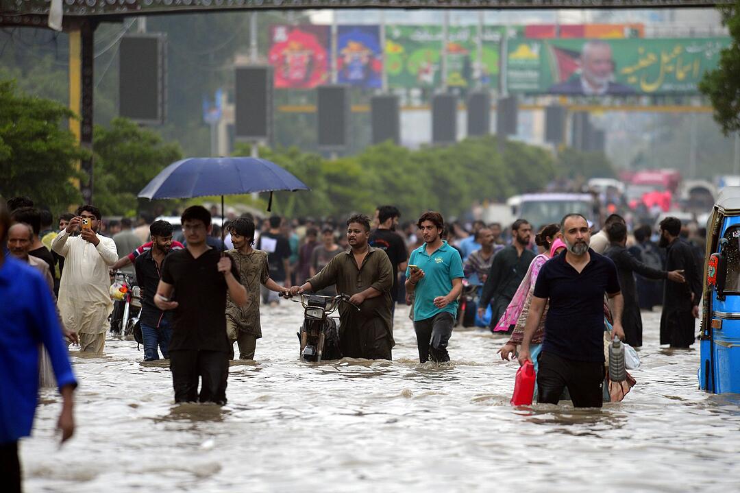 Überschwemmungen in Pakistan