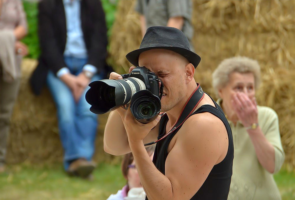 Presse Fotoshooting des Jungbauernkalenders 2013