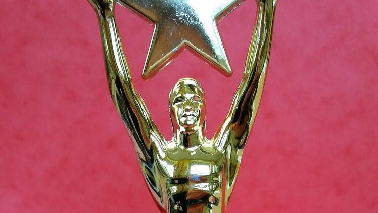 So sieht der Oscar aus, den die Jugendlichen gewannen. Foto: Elisabeth Niestroj