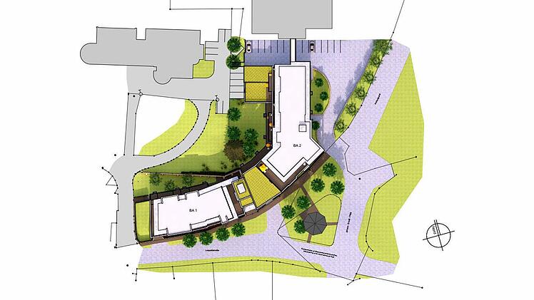 So soll der Platz rund um den Kiosk umgestaltet werden. Die Stadt arbeite bereits an den Plänen, der Investor ist vertraghlich gebunden, um muss sich an den Kosten beteiligen.