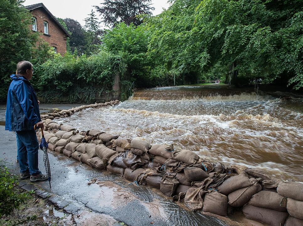 Dauerregen: Hochwasser in Teilen Deutschlands