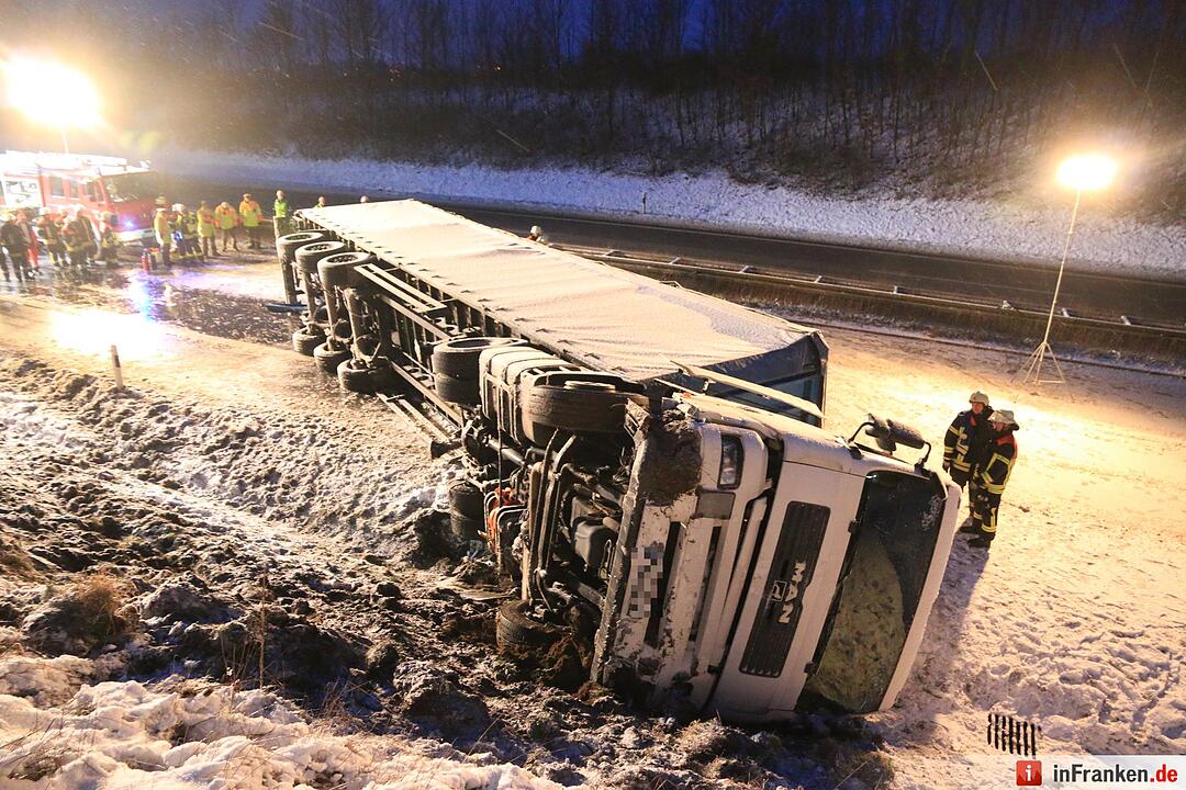 Unfall auf der A73 bei Hirschaid