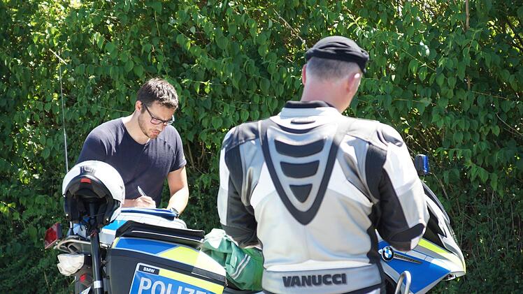 Motorrad-KontrollaktionFoto: Arkadius Guzy