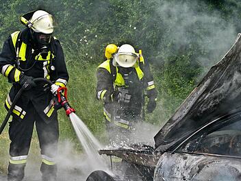 Die Schlüsselfelder Feuerwehr hat meist keine Schwierigkeiten, genügend Aktive für ihre Einsätze zusammenzubekommen. Örtliche Firmen stellen ihre Mitarbeiter frei.Foto: FFW Schlüsselfeld