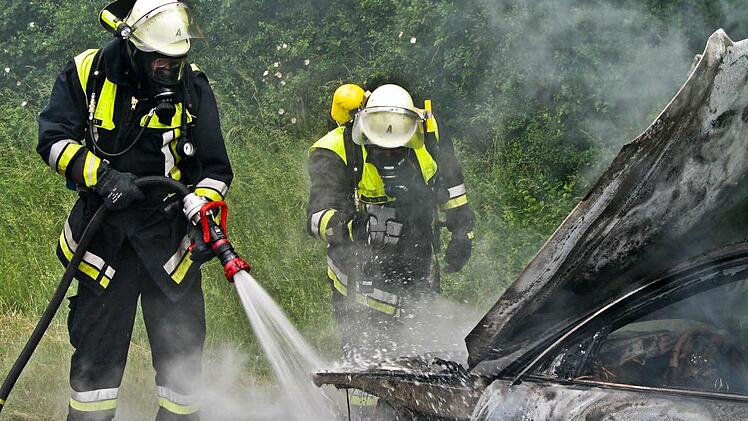 Die Schlüsselfelder Feuerwehr hat meist keine Schwierigkeiten, genügend Aktive für ihre Einsätze zusammenzubekommen. Örtliche Firmen stellen ihre Mitarbeiter frei.Foto: FFW Schlüsselfeld