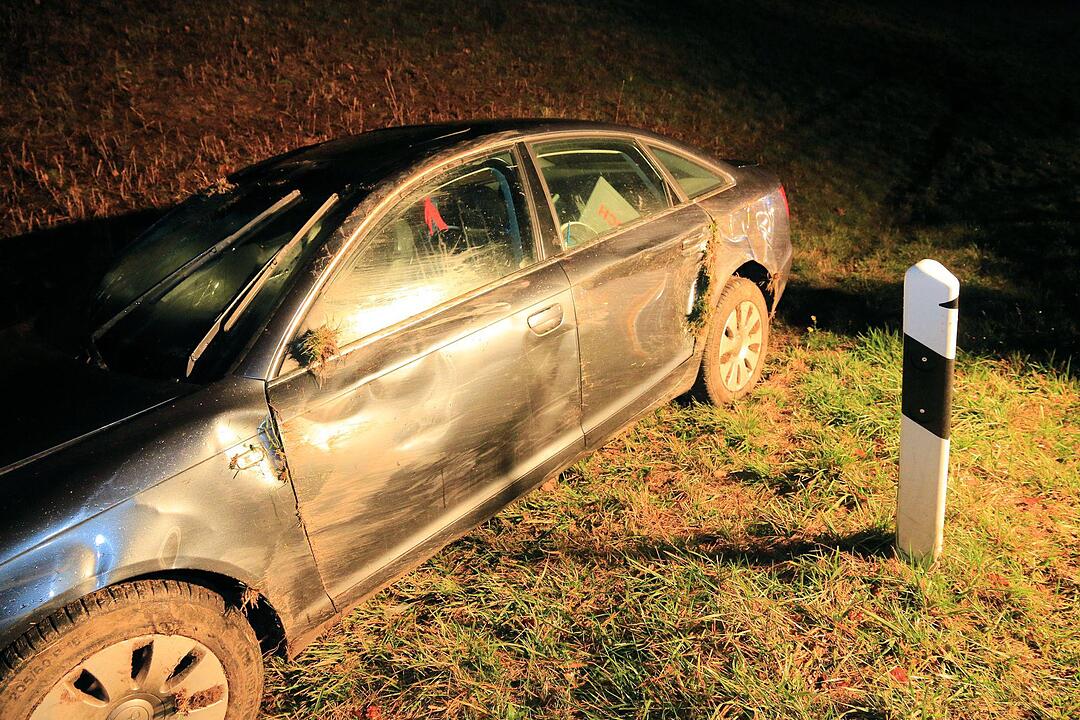 Nach Sturmböe: Unfall auf A3