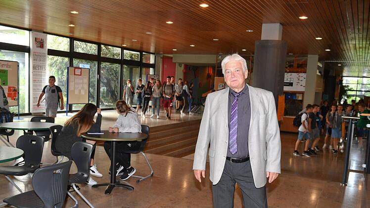 Ralf Motel, der als Direktor der Realschule Scheßlitz Ende Juli ausscheidet