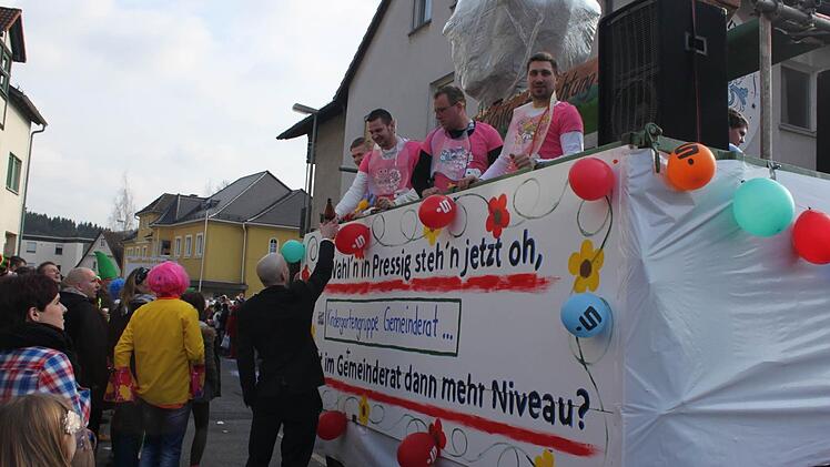 Der Wagen der Freiwilligen Feuerwehr Welitsch