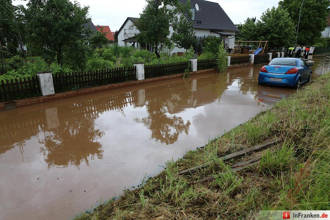 Hochwasser Landkreis Bamberg III - Oberhaid
