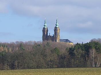 Die Basilika Vierzehnheiligen ist aus jeder Perspektive ein Hingucker. Thomas Hümmer