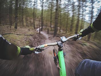 Mointainbike Unfall
