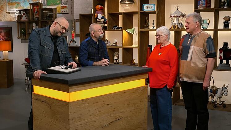Margrit und ihr Bruder Dieter traten mit einem Erbst&uuml;ck bei "Bares f&uuml;r Rares" an.