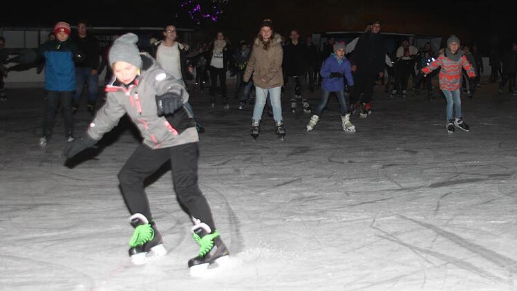 Impressionen von der Eisdisco Foto: Dagmar Besand