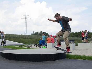 Erfahrene Skater zeigten ihr Können. Fotos: Andreas Brandl