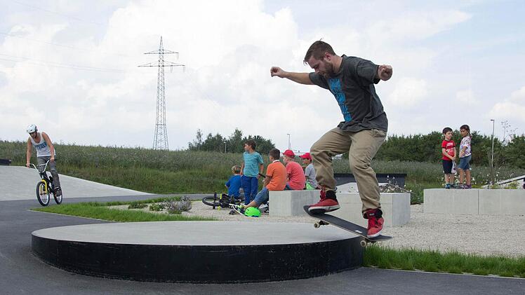 Erfahrene Skater zeigten ihr Können. Fotos: Andreas Brandl