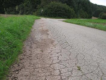 Bei der jüngsten Sitzung des Schönbrunner Gemeinderates wurde die Sanierung des öffentlichen Feld-Waldweges der Gemeinde Halbersdorf (Schafsgasse) beschlossen. Foto: Georg Hütgens