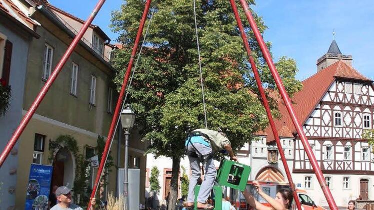 Kinderfest auf dem Anger.Foto: Dieter Britz