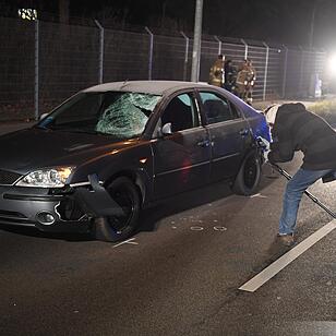 Fußgänger in Bamberg von Auto erfasst