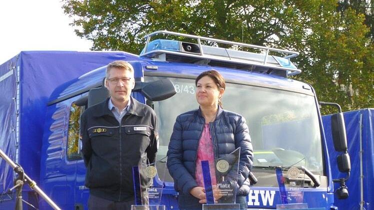 Impressionen vom THW-Wettkampf. Foto: Haju Badura